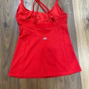 Red ALO Tank Top in like new condition